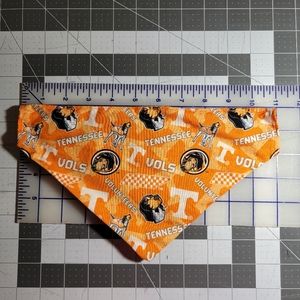 Handmade TN Vols Over the Collar Pet Bandana
